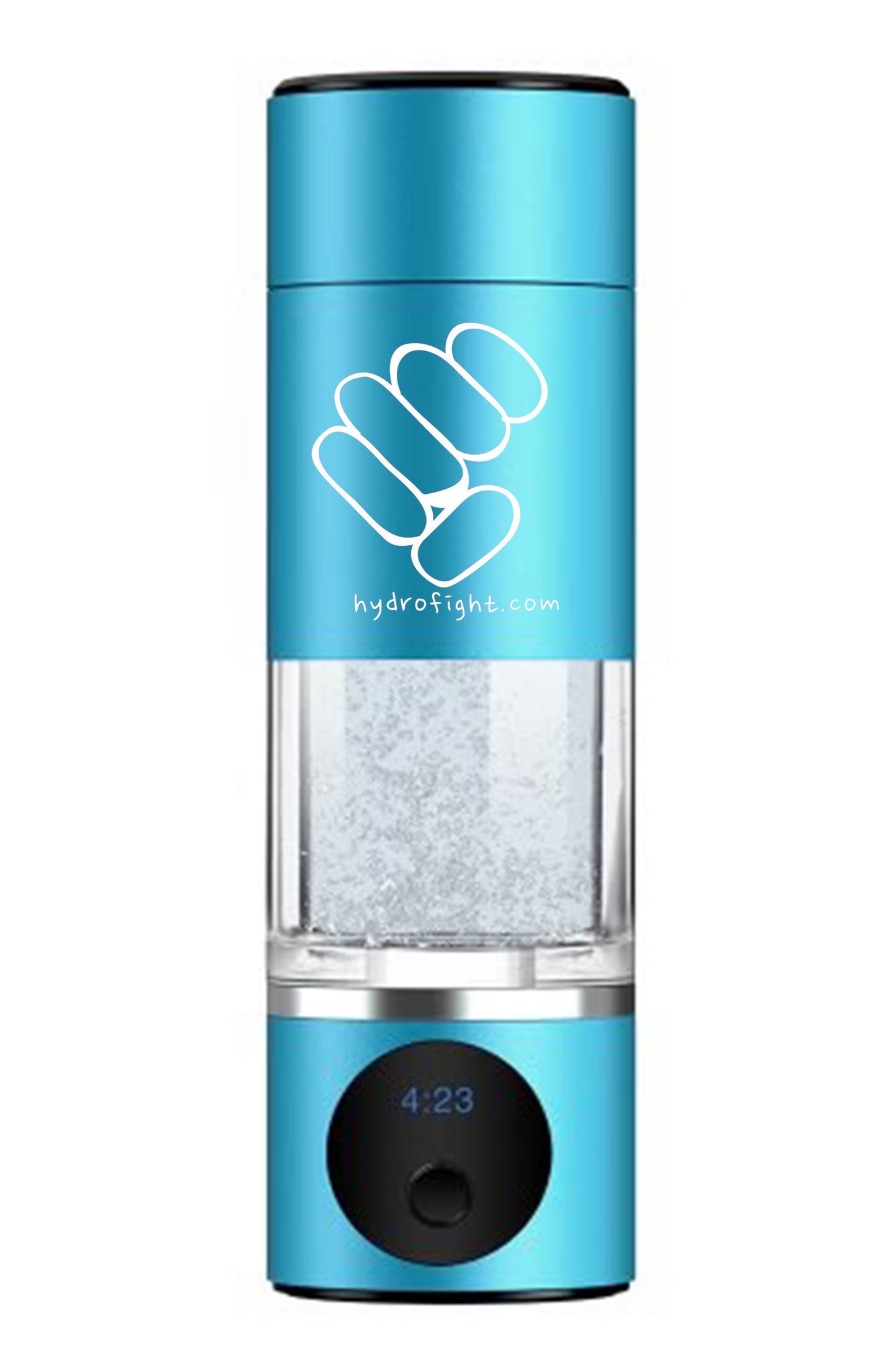 Hydrofight Mini - Portable Hydrogen rich water bottle - 6000ppb - 99.996% Purity