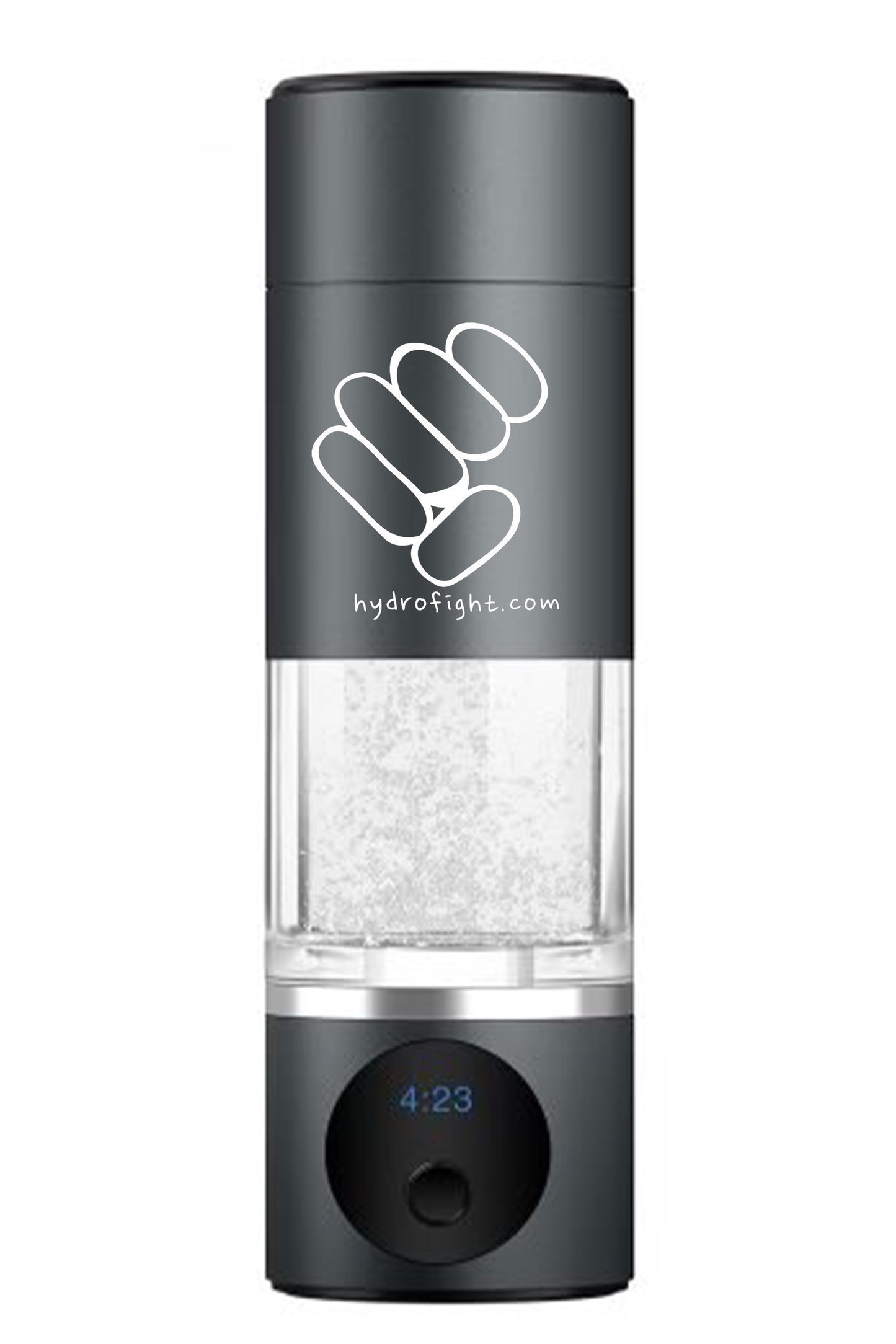 Hydrofight Mini - Portable Hydrogen rich water bottle - 6000ppb - 99.996% Purity